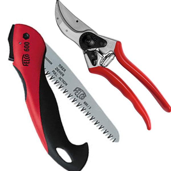 Felco 2 Pruner And 600 Folding Saw Combo Pack