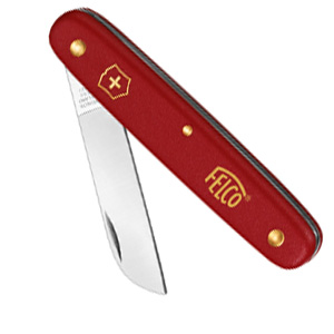 FELCO ALL PURPOSE KNIFE RED HANDLE