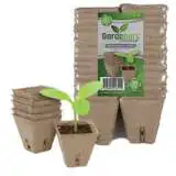 Gardeners Advantage Peat Pots Square Accgapps - Garden Express Australia