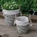 Gardening Gifts For Mum Wicker Baskets Set Of 2 Accwicbas - Garden Express Australia