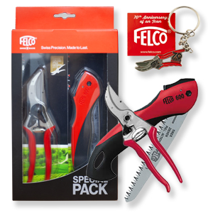 Felco 4 Pruner And 600 Folding Saw Combo Pack Plus Bonus Keyring Garden Express