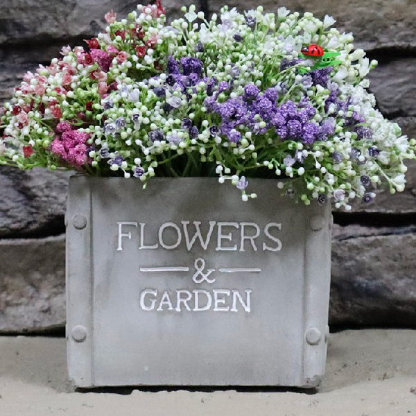 Planter Pot – Flowers And Garden Square Planter