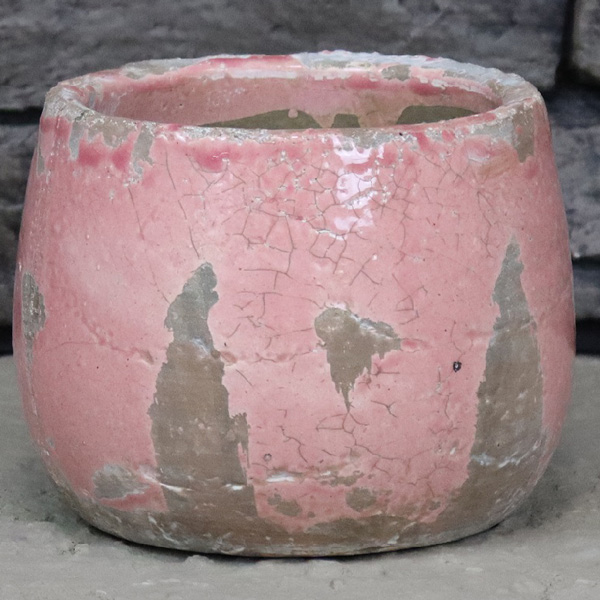 Planter Pot – Pink Earth Pot Small