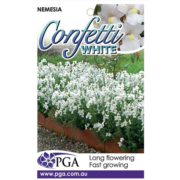 Nemesia Confetti White Garden Express