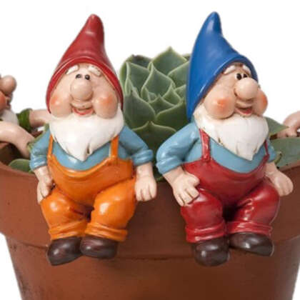 Gnome Pot Sitter Sitting Gacagnpss - Garden Express Australia