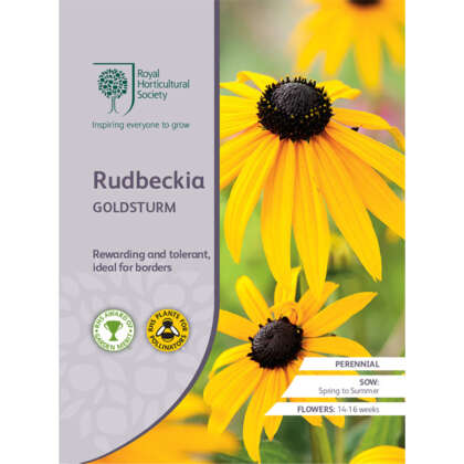 Seed Rhs Rudbeckia Goldsturm Seerhsrgm - Garden Express Australia