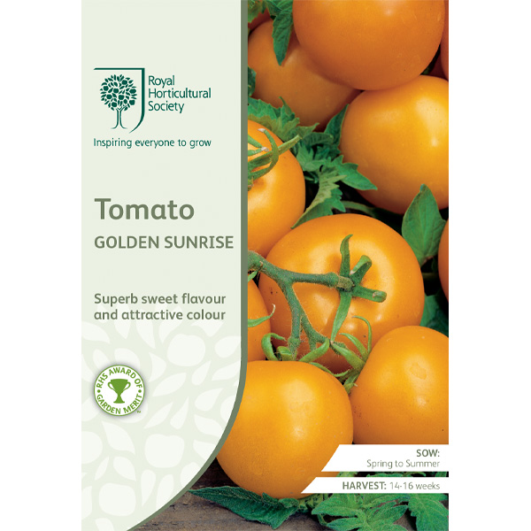 Seed – Rhs Tomato Golden Sunrise