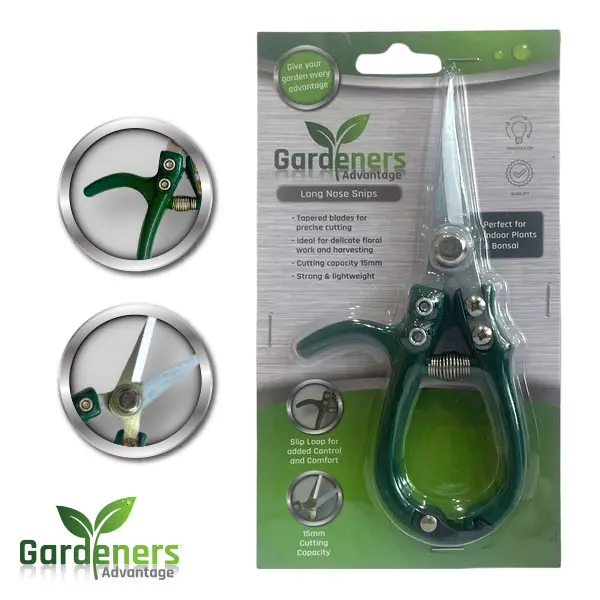 Gardeners Advantage Long Nose Snips
