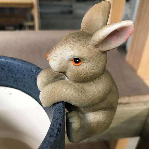 Animal Pot Sitter- Rabbit
