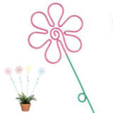Flower Stick Coloured Wire – Pink Gacafscwpk - Garden Express Australia