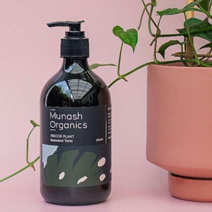 Munash Organics Indoor Plant Seaweed Tonic Accmunsto - Garden Express Australia