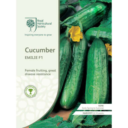 Seed Rhs Cucumber Emilie F1 Seerhscem - Garden Express Australia