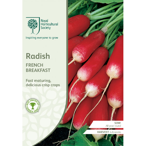 Seed – Rhs Radish French Breakfast