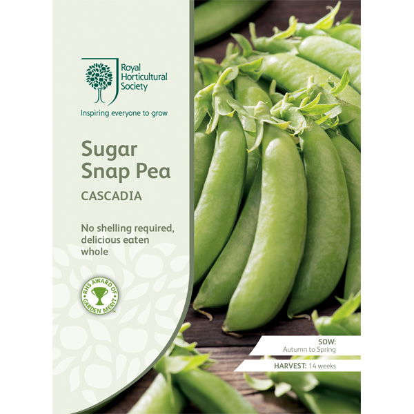 Seed – Rhs Sugar Snap Pea Cascadia