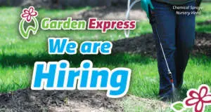 Restock & Store Person Wanted Jobadvert Sprayer 03 02 25 - Garden Express Australia