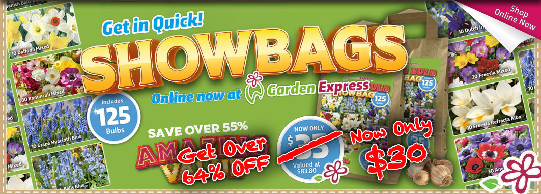 Showbags Reduced - Garden Express Australia